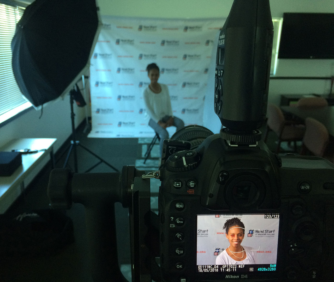 Behind the scene by Isabelle Guillen