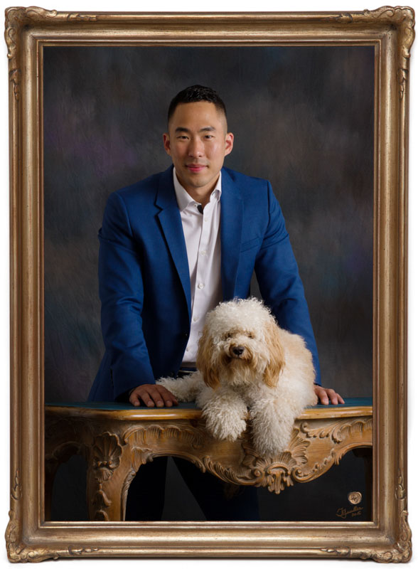 Late Summer Family Portrait by Isabelle Guillen, Portrait Artist in Dallas Metroplex