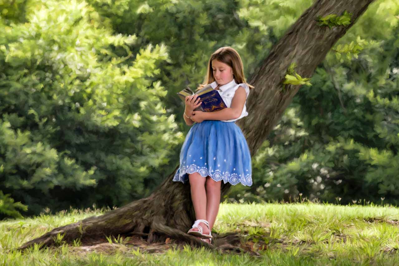 Child Portrait by Isabelle Guillen, Portrait Artist in Dallas Metroplex