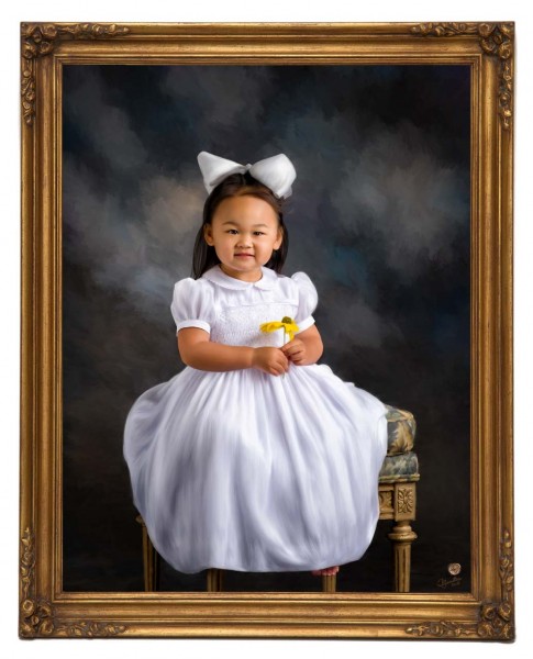Individual child portrait at 2 years old - Toddler