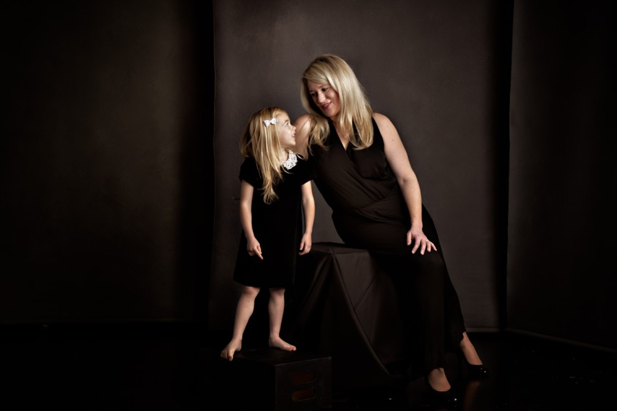 A studio portrait created by Isabelle Guillen in Plano, Texas.