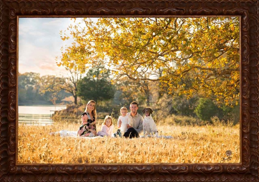 A scenic studio portrait created by Isabelle Guillen in Plano, T