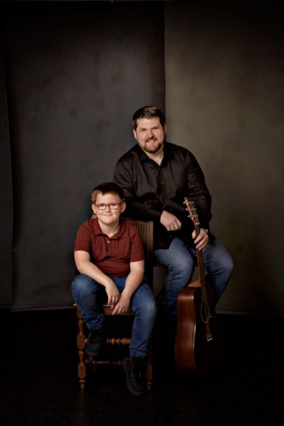 A studio portrait created by Isabelle Guillen in Plano, Texas.