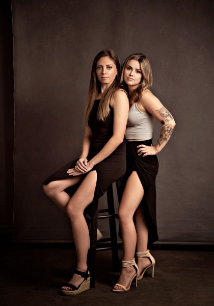A studio portrait created by Isabelle Guillen in Plano, Texas.