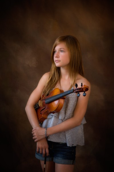A studio portrait created by Isabelle Guillen in Plano, Texas.