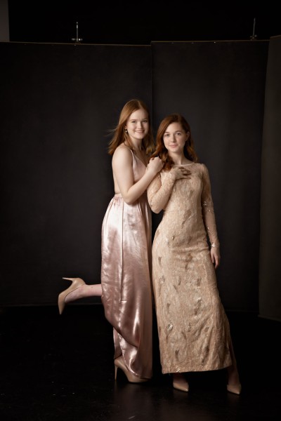 A studio portrait created by Isabelle Guillen in Plano, Texas.