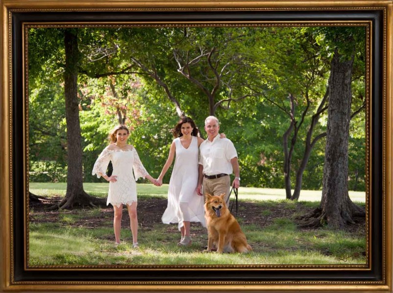 A scenic studio portrait created by Isabelle Guillen in Plano, T