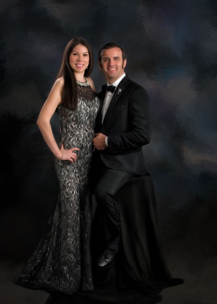 A studio portrait created by Isabelle Guillen in Plano, Texas.