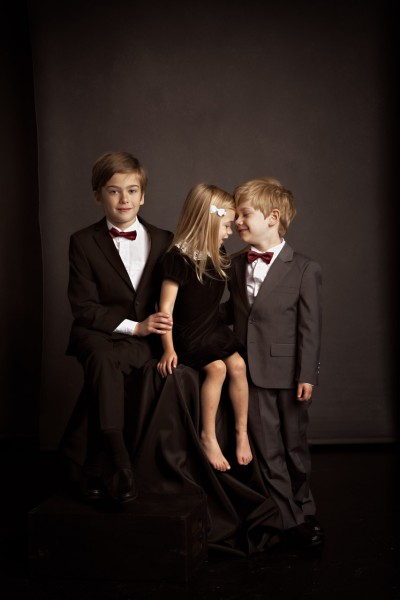 A studio portrait created by Isabelle Guillen in Plano, Texas.