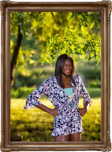 A scenic studio portrait created by Isabelle Guillen in Plano, T
