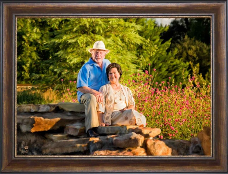 A scenic studio portrait created by Isabelle Guillen in Plano, T