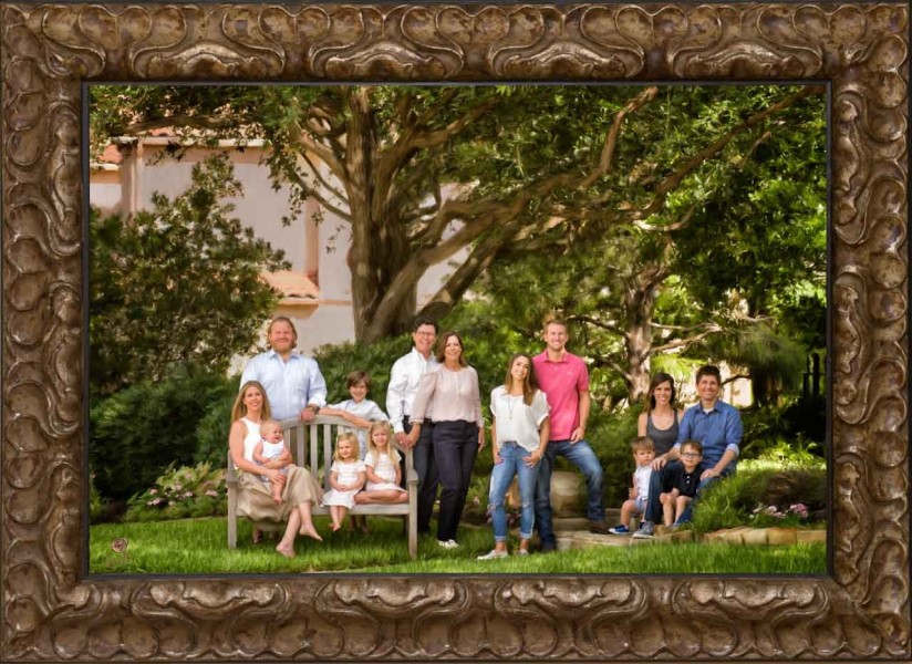 A scenic studio portrait created by Isabelle Guillen in Plano, T