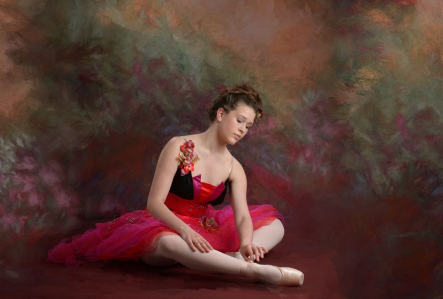 A studio portrait created by Isabelle Guillen in Plano, Texas.