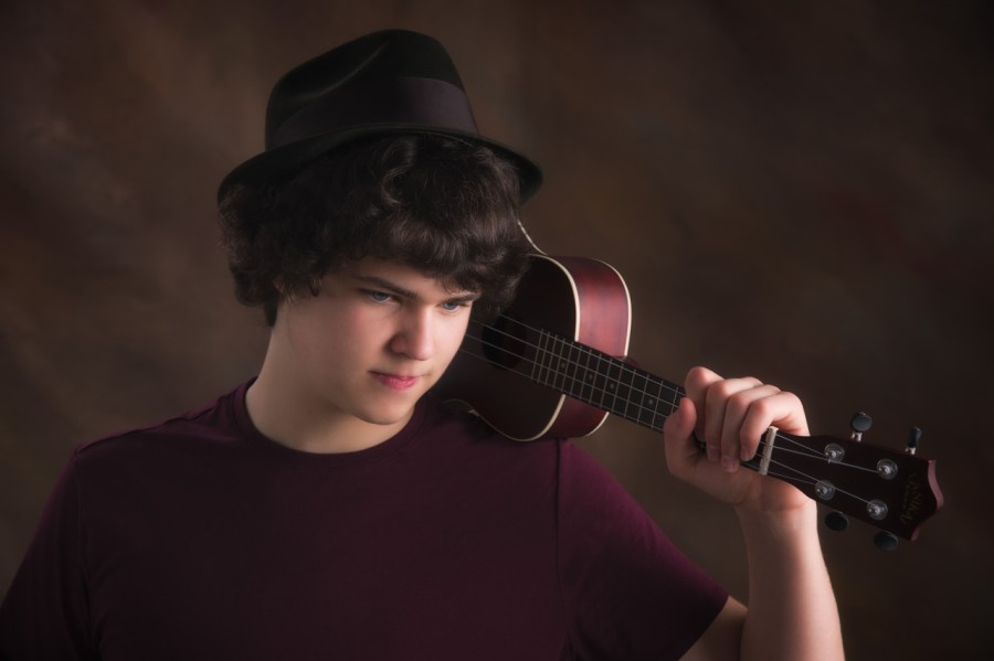 A studio portrait created by Isabelle Guillen in Plano, Texas.