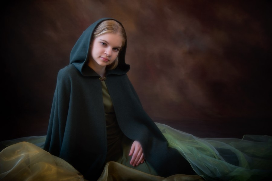 A studio portrait created by Isabelle Guillen in Plano, Texas.