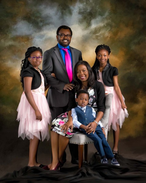 A studio portrait created by Isabelle Guillen in Plano, Texas.