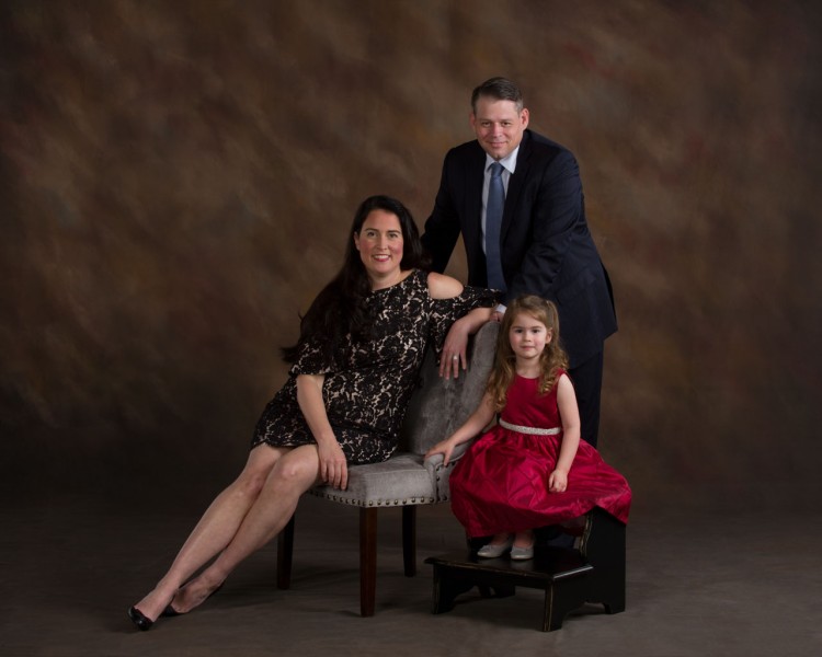 A studio portrait created by Isabelle Guillen in Plano, Texas.