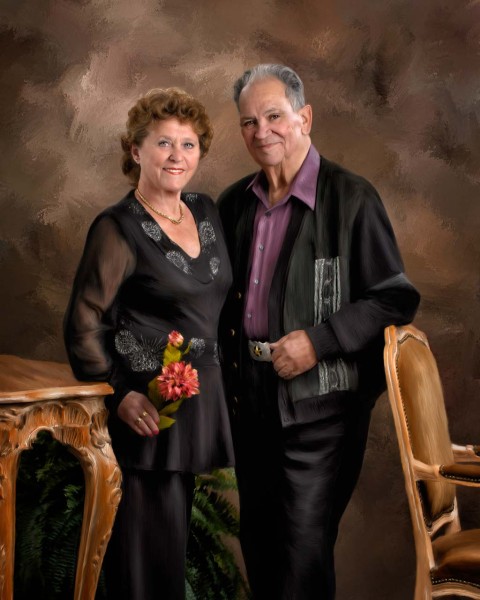 A studio portrait created by Isabelle Guillen in Plano, Texas.