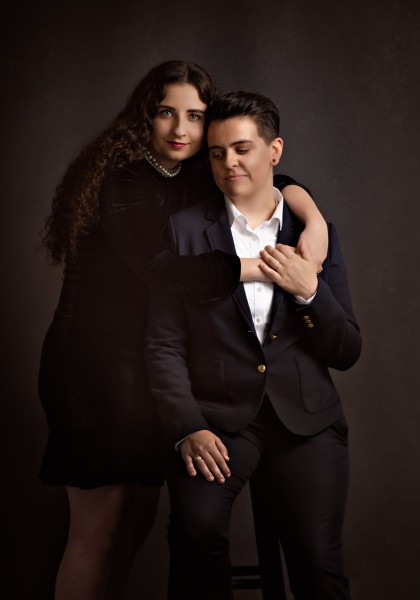 A studio portrait created by Isabelle Guillen in Plano, Texas.