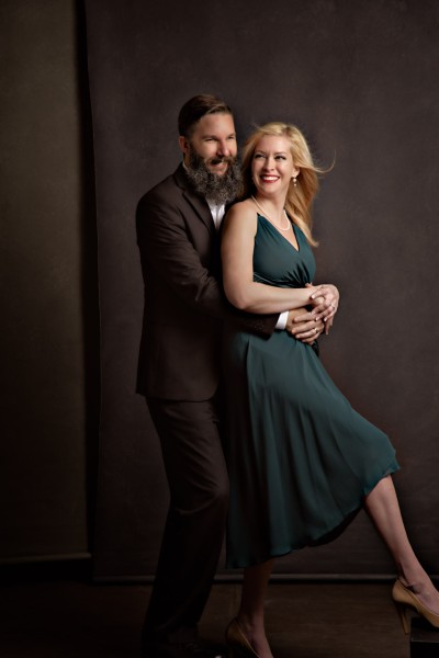 A studio portrait created by Isabelle Guillen in Plano, Texas.