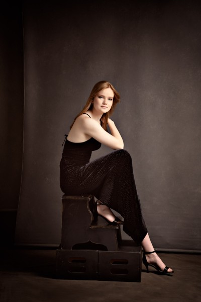 A studio portrait created by Isabelle Guillen in Plano, Texas.