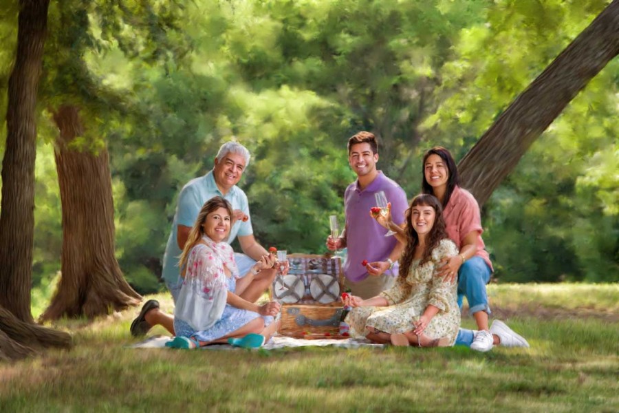 02 photo of a family created by isabelle guillen portraits