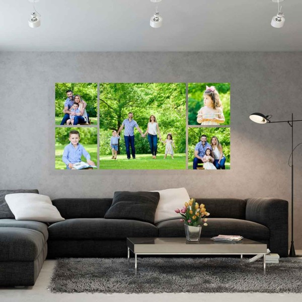Modern interior of living room