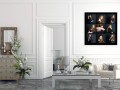 11 wall portrait in home studio in plano texas by isabelle guillen photographer picture11
